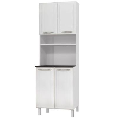 Paneleiro Duplo Esmeralda 4 Portas Telasul Branco
