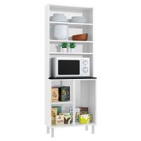 Paneleiro Duplo Esmeralda 4 Portas Telasul Branco - 2