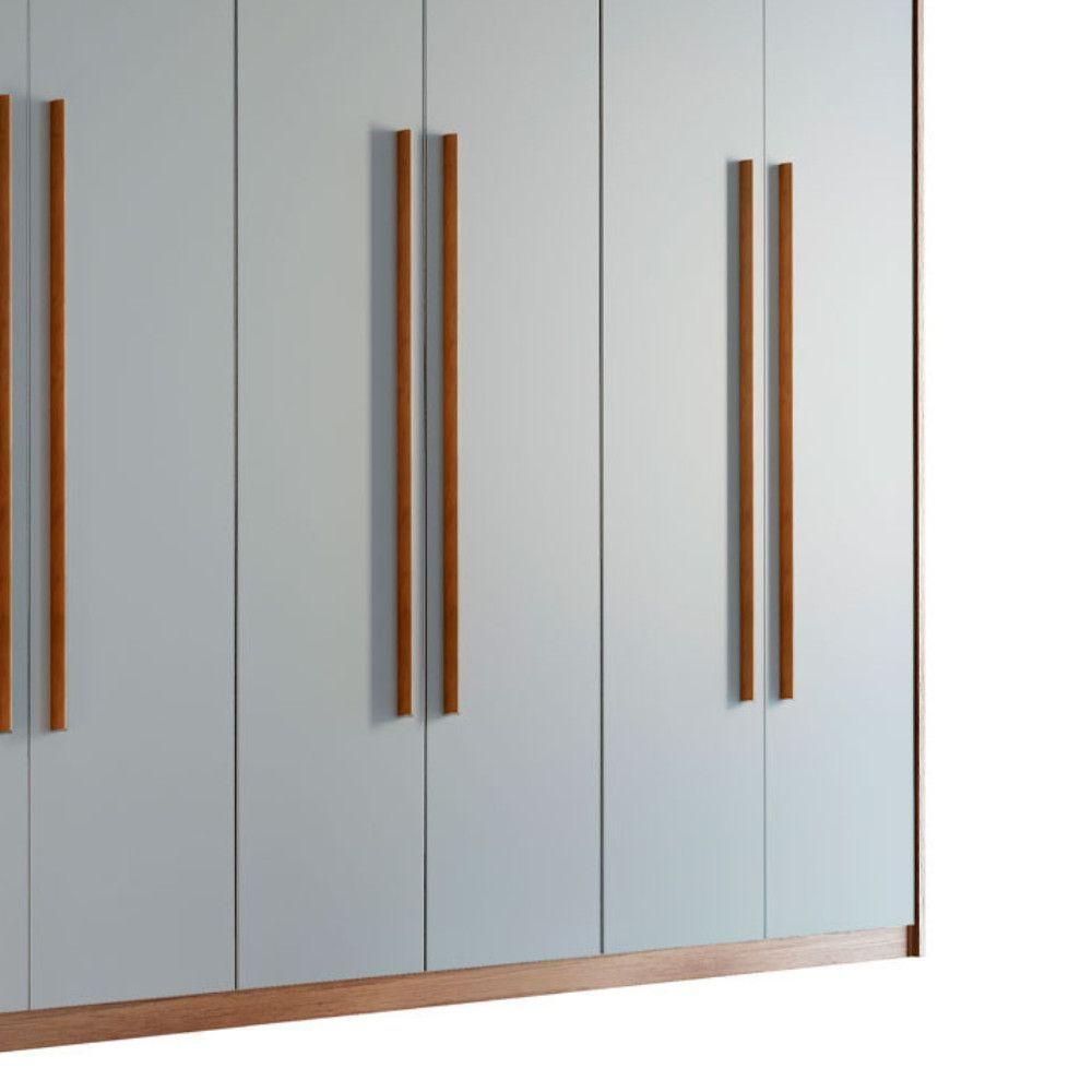 Guarda Roupa Casal Heros 6 Portas E 2 Gavetas Moderna Imbuia/off White - 7