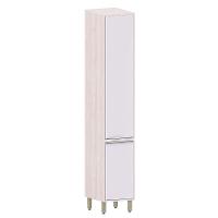Paneleiro Alto Para Cozinha 40 Cm 2 Portas Atenas Cinza Cristal - 1