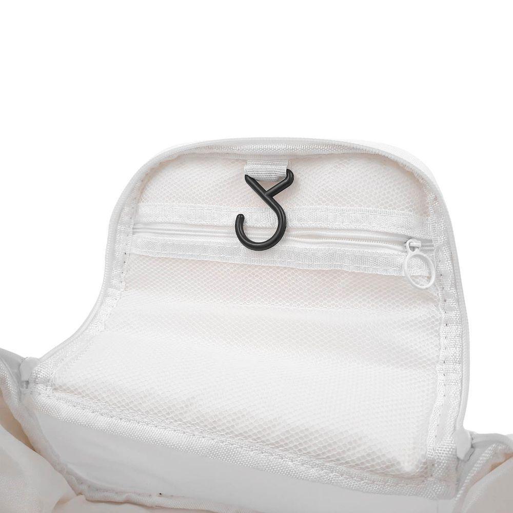 Necessaire Feminina Viagem Gancho Mala Organizadora Pendurar Branco - 3