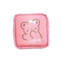 Necessaire Feminina Porta Absorvente Cosméticos Pequeno Rosa - 1