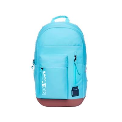 Mochila Unissex Juvenil Cores Escolar Passeio Viagem Cor:verde Claro