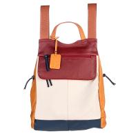 Mochila De Couro Legítimo Modelo Malu Resistente Confortável Modelo:caramelo - 6