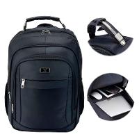 Mochila Bag Costas Executiva Reforçada Notebook Preta - 1