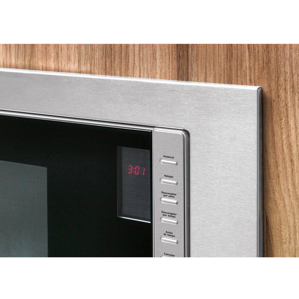 Micro-ondas De Embutir Fischer Fit Line 34900 Inox 25L 110V - 3