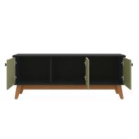 Rack Kappesberg 3 Portas Preto Fosco Verde Frevo 136cm - 6