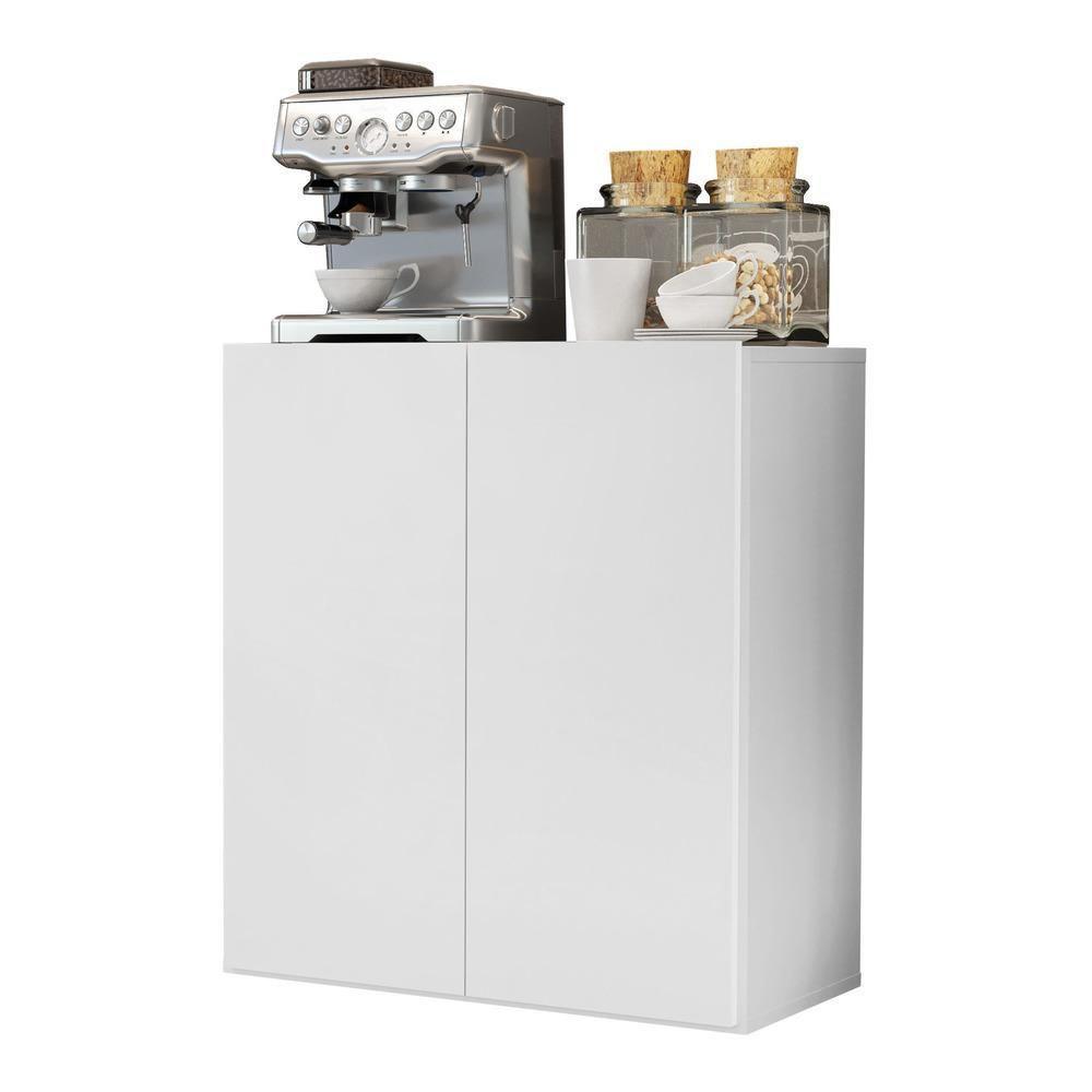 Aparador Multimóveis Cantinho Do Café 2 Portas Branco - 3