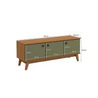 Rack Kappesberg 3 Portas Canela Verde Frevo 136cm