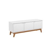 Rack Kappesberg 3 Portas 3d Branco 136cm - 5