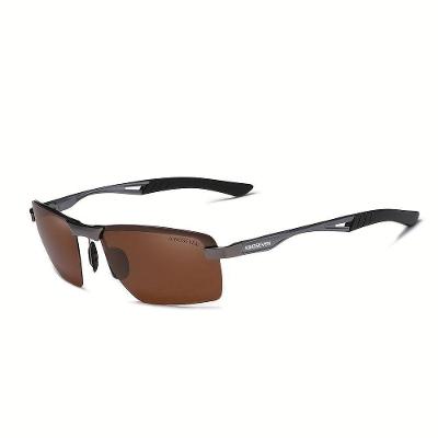 Óculos De Moda Unissex Elegantes Kingseven N7241 Marrom