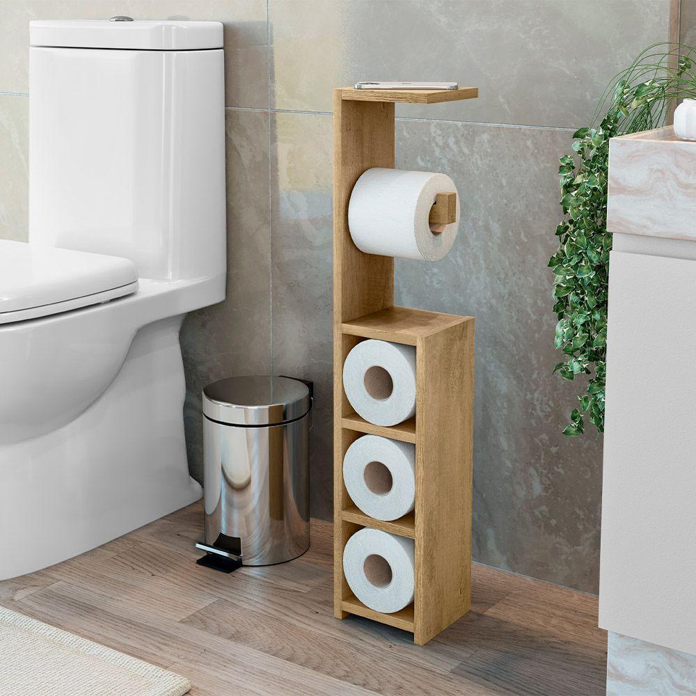 Suporte Para Papel Higiênico Decorativo Austria Cinamomo - 1