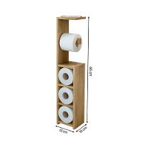 Suporte Para Papel Higiênico Decorativo Austria Cinamomo - 4