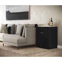 Aparador Bar Com Mesa Dobrável Multimóveis Ibiza Preto - 11