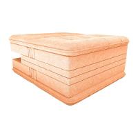 Sofá Cama 3 Lugares Reclinável Casal Premium 1,90 Larg Pietra Matrix Boucle Mostarda - 5