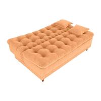 Sofá Cama 3 Lugares Casal Confortável 1,85 Larg Duda Matrix Boucle Mostarda - 3