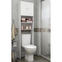 Armário De Banheiro Para Vaso Sanitário Multimóveis Com 2 Portas Branco