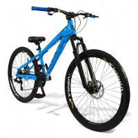Bicicleta Aro 26 Gta Rebel Freeride 21v Shimano Freio A Disco Do Grau - Azul Azul/preto - 2