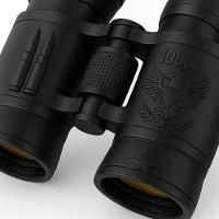 Binoculo Profissional Longo Alcance 1000m Emborrachado 20x50 Astronomico Lente Espelhada Capa Bussola Hd Grande Resisten