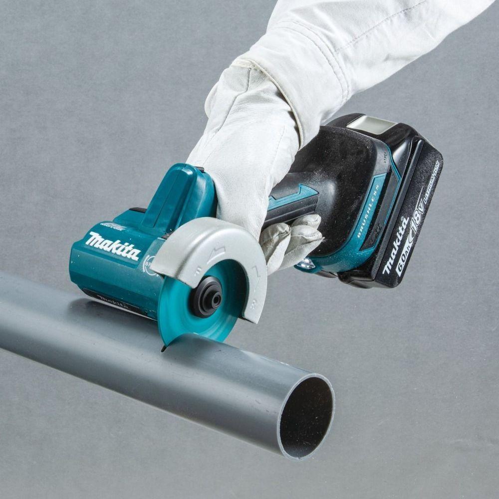 Cortadora Compacta 76 Mm A Bateria 18v Makita Dmc300rtj - 5