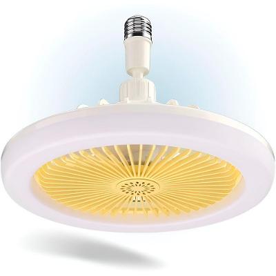 Luminária Ventilador De Teto Luz Led Quarto Sala Iluminação