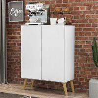 Aparador Retrô Multimóveis Cantinho Do Café Branco/natural - 6