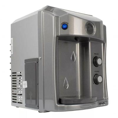 Purificador de Água Alcalina de Bancada Top Life He Oxi K+ Natural e Gelada Prata 220V