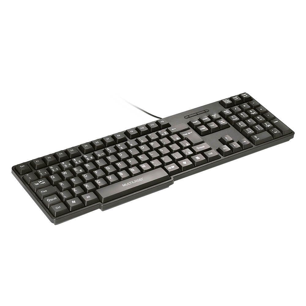 Teclado Multilaser Tc213 Slim Usb Preto - 2