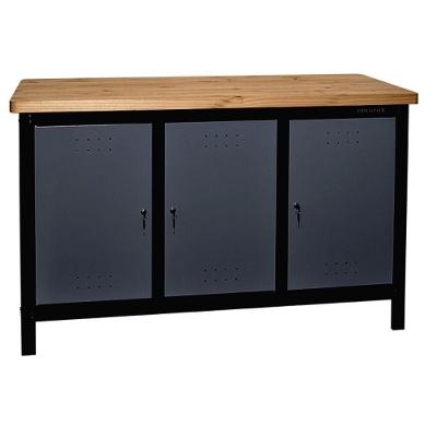 Bancada Profissional Fechada 1,50 Metros Dark Presto