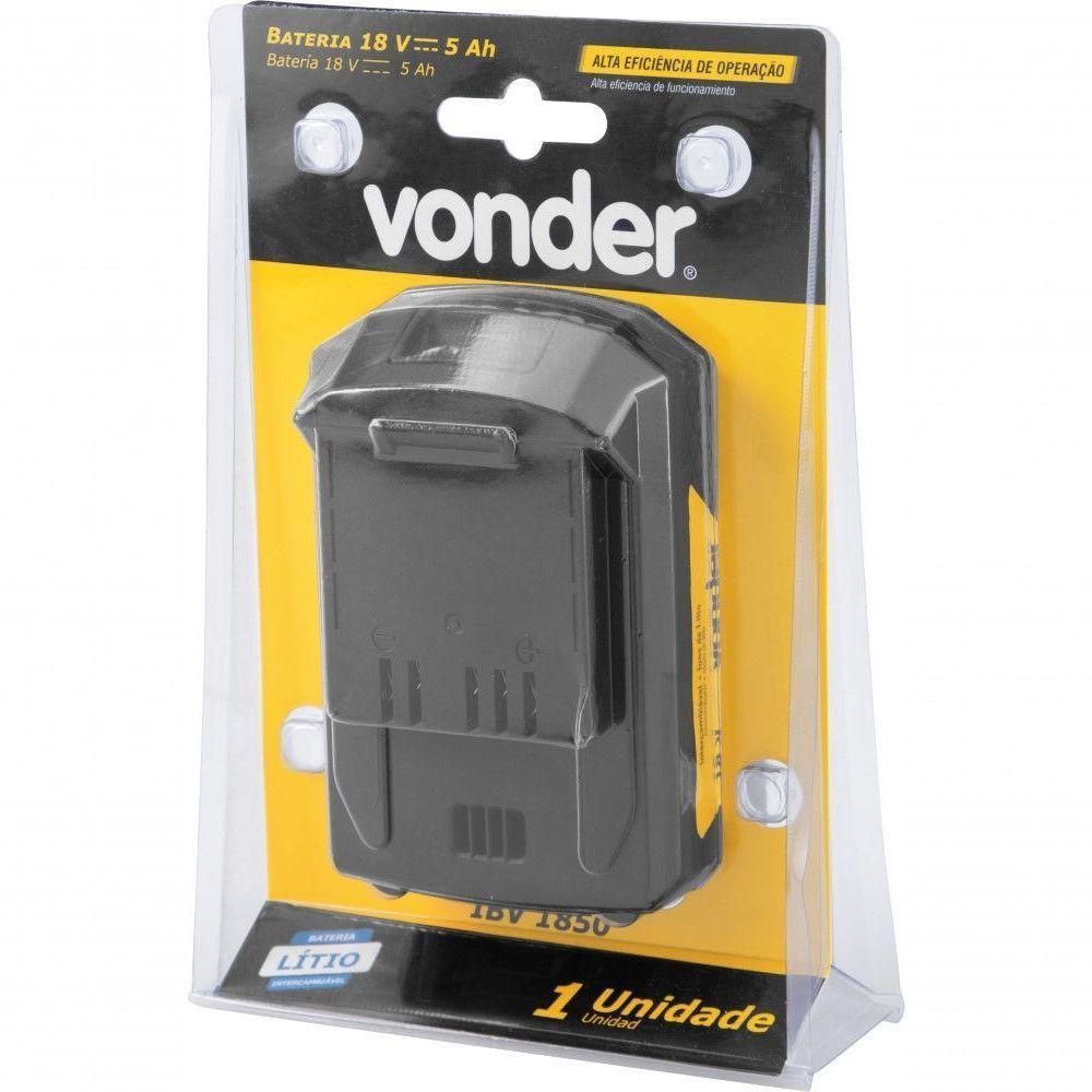 Bateria 18 V íons De Lítio 5.0 Ah Ibv 1850 Vonder - 6