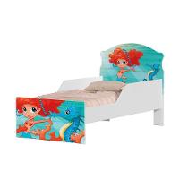 Mini Cama Sereia Menina Com Colchão - 3