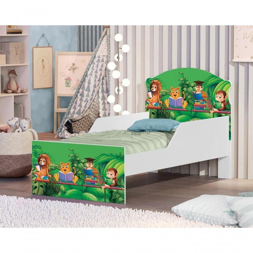 Mini Cama Safari E Zoológico Com Colchão - 3
