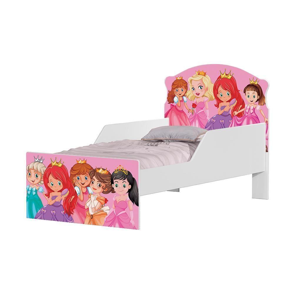 Mini Cama Princesas Com Colchão - 3