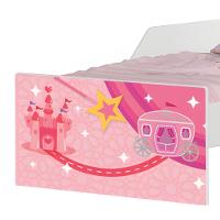 Mini Cama Carruagem Princesa Rosa