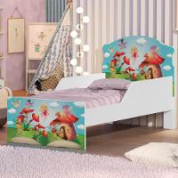 Mini Cama Fadinhas Meninas Com Colchão - 1