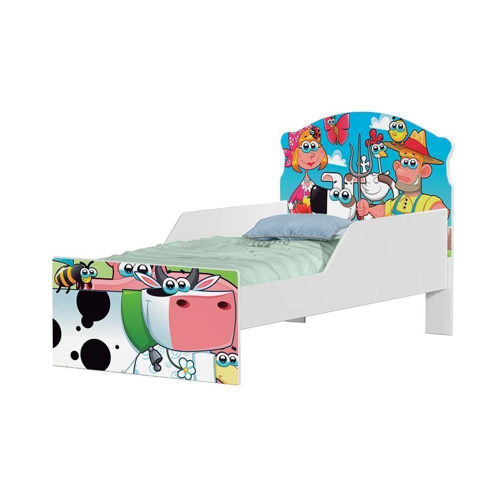 Mini Cama Fazendinha E Vaquinha Com Colchão - 3