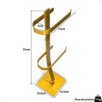 Porta Papel Higiênico De Chão Suporte Papeleira Dourada.d - 5