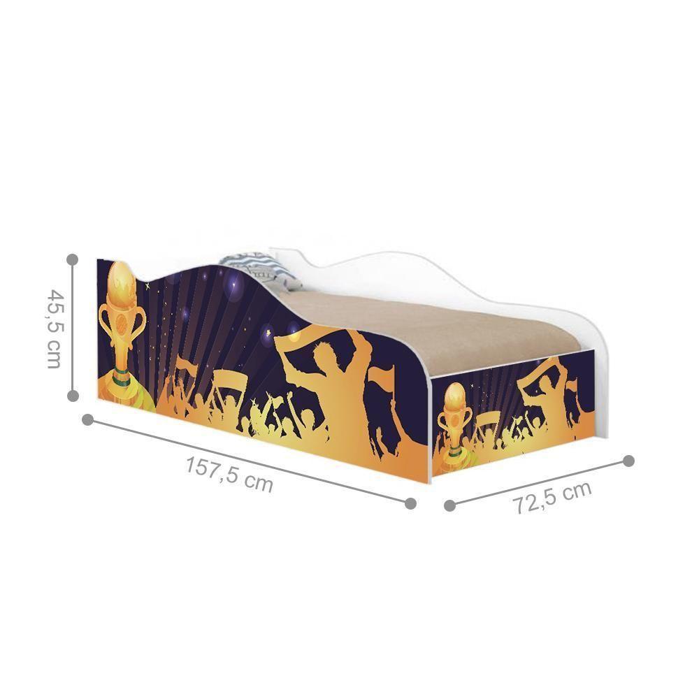 Mini Cama Fun Campeonato De Futebol - 2