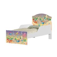 Mini Cama Fundo Do Mar Feliz Com Colchão - 3