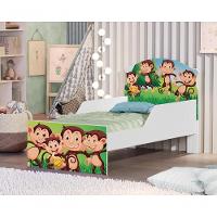 Mini Cama Macacos Com Colchão - 4