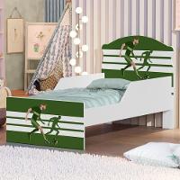 Mini Cama Jogador De Futebol Com Colchão - 1