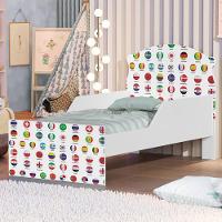 Mini Cama Futebol Seleção Com Colchão - 1