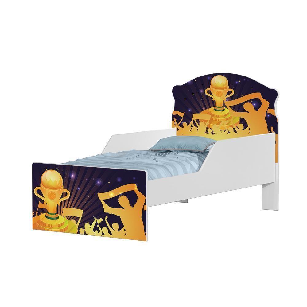 Mini Cama Campeonato De Futebol Com Colchão - 3