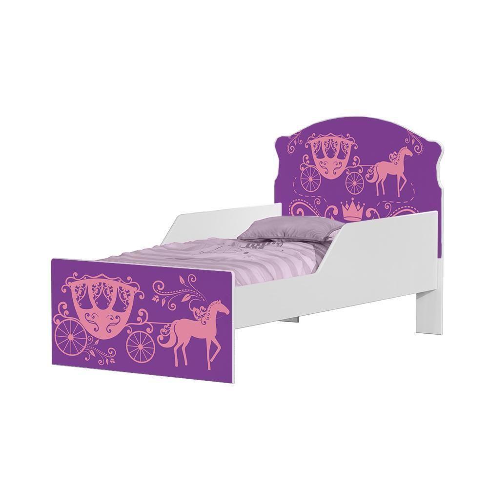 Mini Cama Carruagem De Princesa Com Colchão - 3
