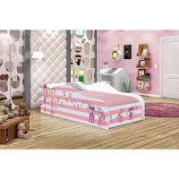 Mini Cama Fun Bailarinas Meninas Infantil Com Colchão - 4