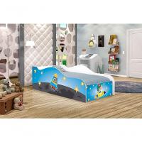 Mini Cama Fun Astronauta E Foguete Infantil Com Colchão - 4