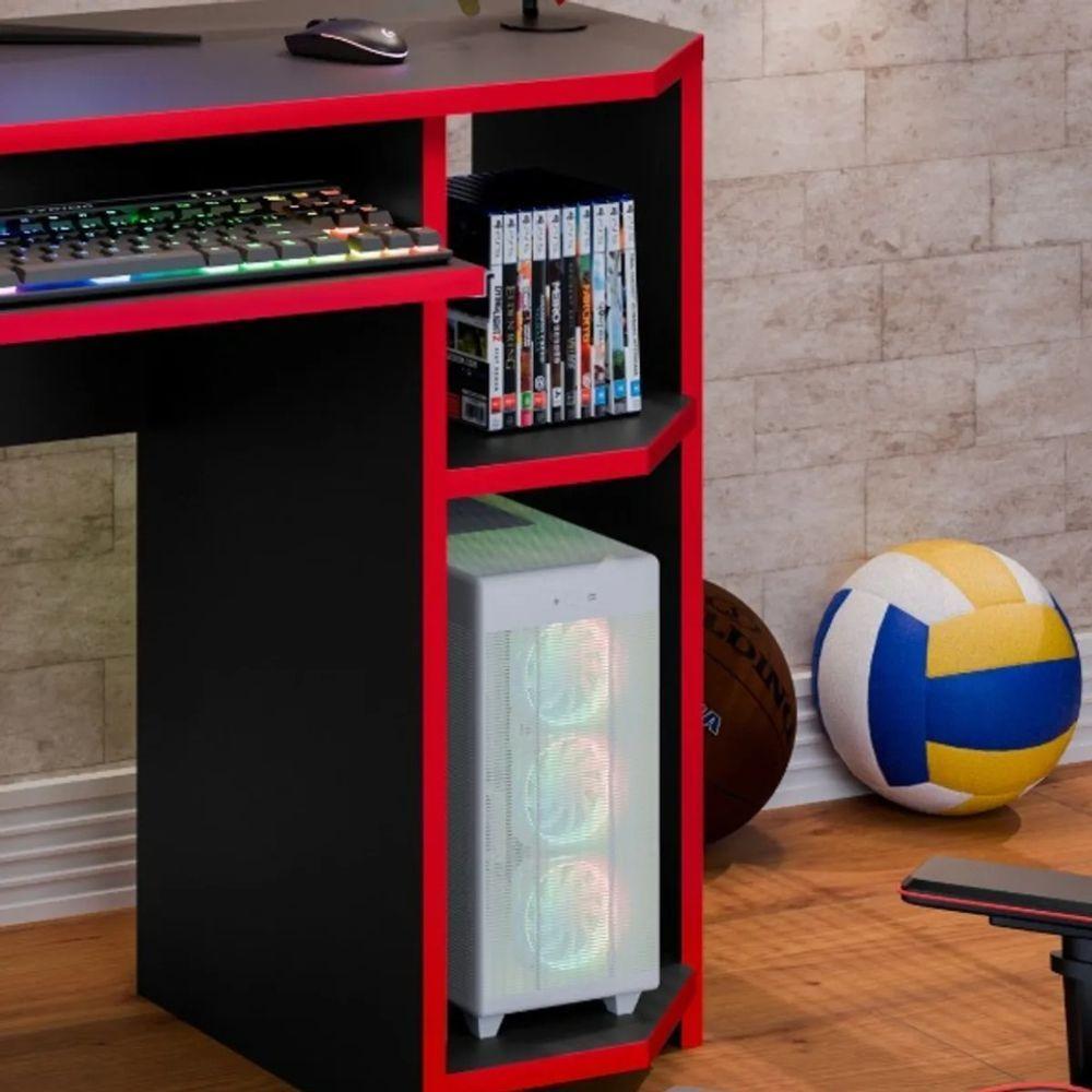 Mesa Escrivaninha Gamer Computador Notebook Estudo Trabalho - 6