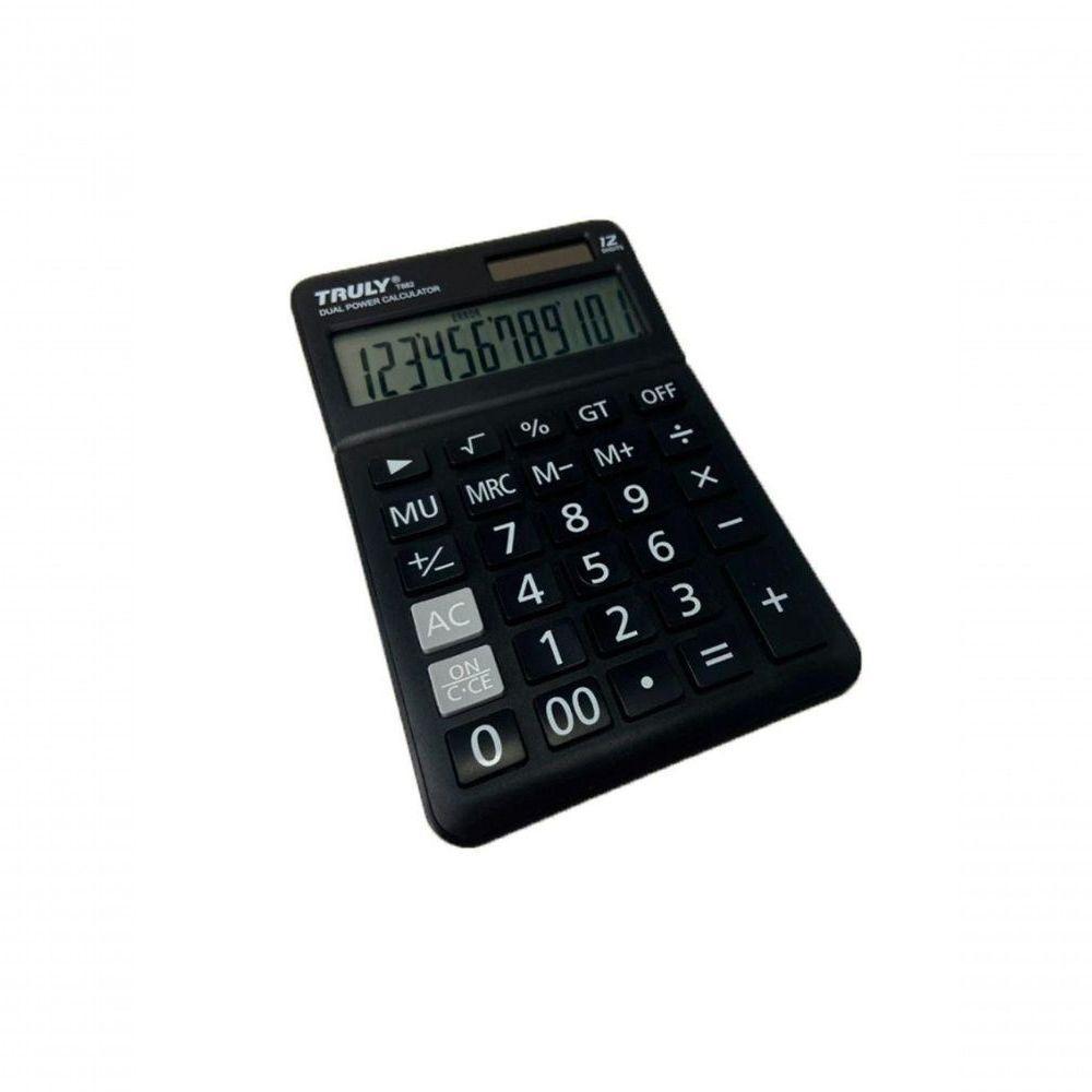 Calculadora De Mesa Truly 12 Digitos - T882 - 2