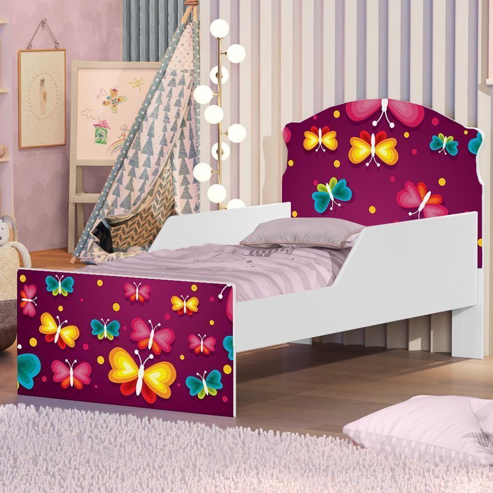 Mini Cama Borboleta Com Colchão - 1