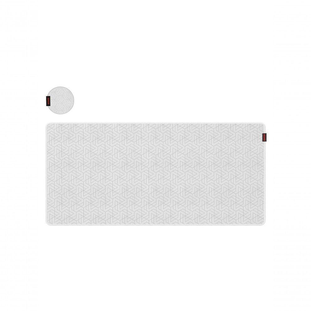 Mouse Pad Gamer Pcyes Maze Extended White Ghost - 900 X 420 - 1